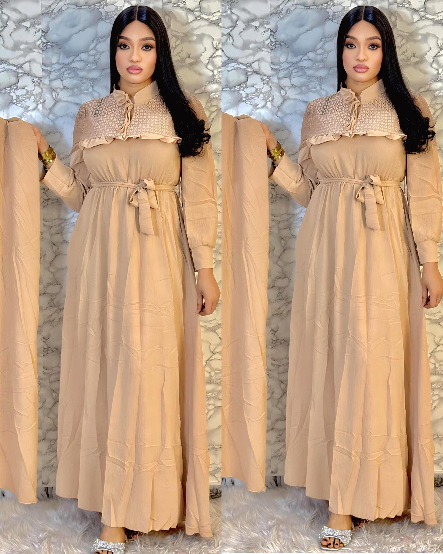 ✨ Robe Longue Élégance – Charme et Raffinement ✨