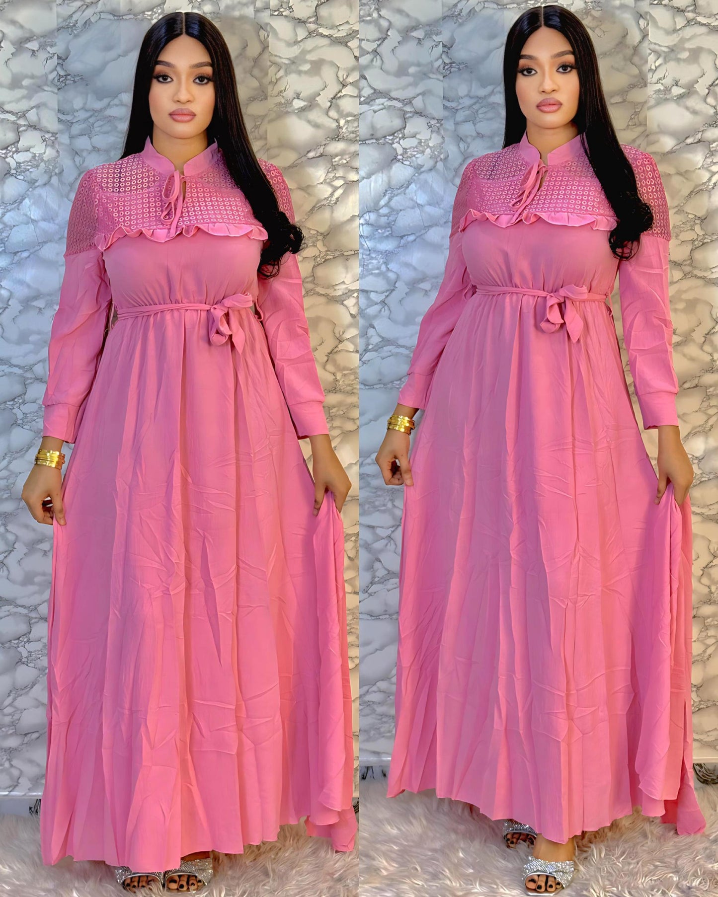 ✨ Robe Longue Élégance – Charme et Raffinement ✨